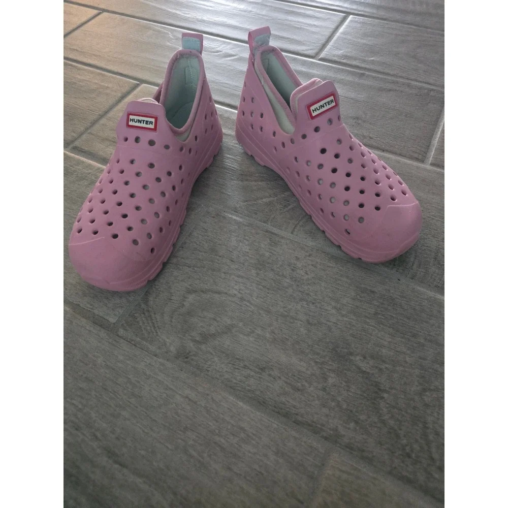 Hunter Kids Original Lightweight Outdoor Water Shoes Pink Size UK 3 US 4/5